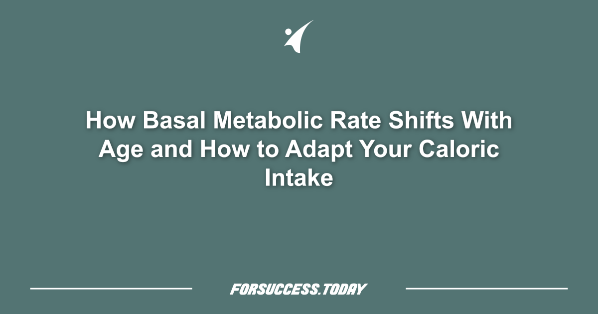 How Basal Metabolic Rate Shifts With Age and How to Adapt Your Caloric Intake